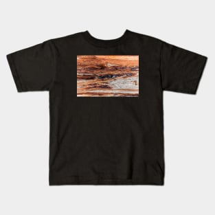 Vibrant Tree Oozing Sap From Trunk Kids T-Shirt